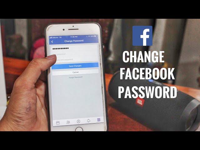 How To Change Facebook Password Easy And Fast