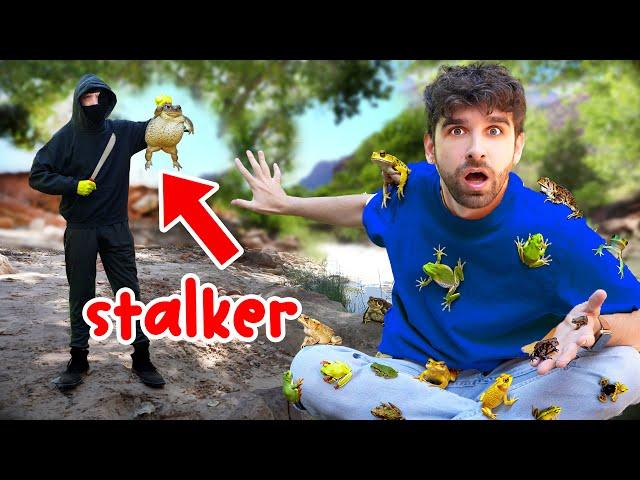 I Rescued 276 FROGS from MY STALKER!