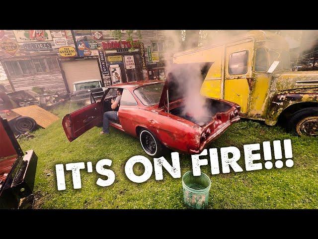 Will it Run and Drive after 10 years?! Project Corvair goes UP in FLAMES!