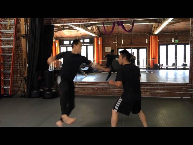 Alfred Hsing vs Michael Lehr Practice Fight at XMA