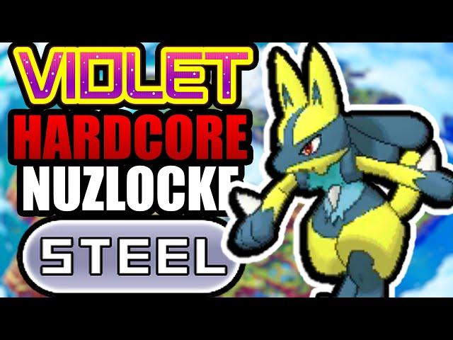 Pokémon Violet Hardcore Nuzlocke - Steel Types Only! (No items, No overleveling)