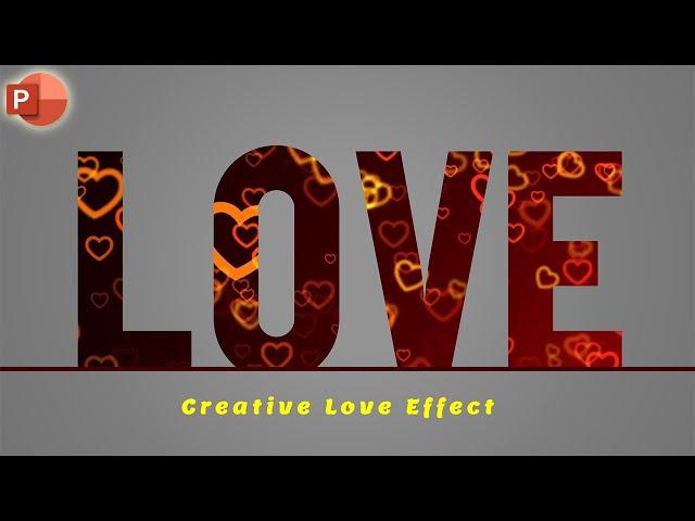 PowerPoint Stunning Text Animation | Love Animation in PowerPoint