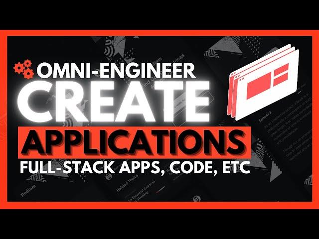 Omni-Engineer: NEW Coding Agent That Can Generate APPS In Seconds! (Opensource)