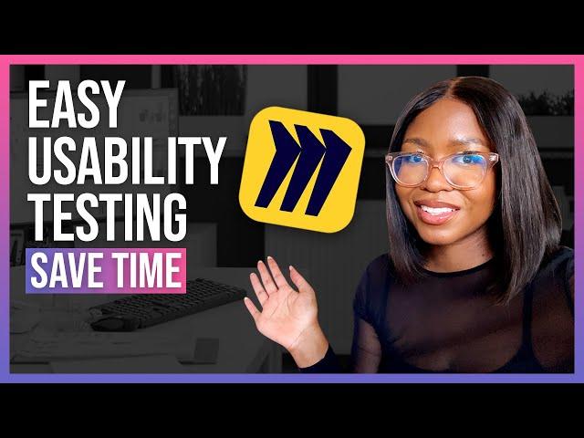 Easy Usability testing guide with example (Remote & in person) UX User research