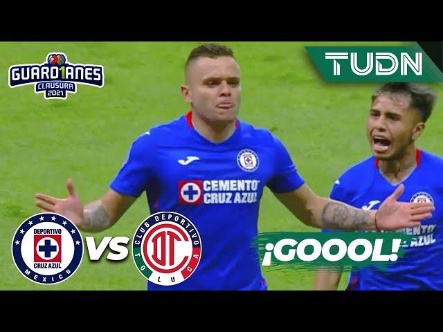 ¡GOOL! ¡Siempre ‘Cabecita’! | Cruz Azul 2-1 Toluca | Torneo Guard1anes 2021  MX  4tos | TUDN