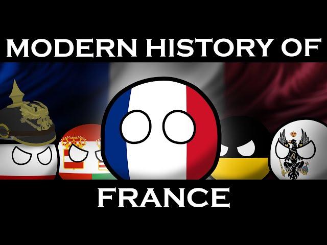 COUNTRYBALLS: Modern History of France (1789-1918)