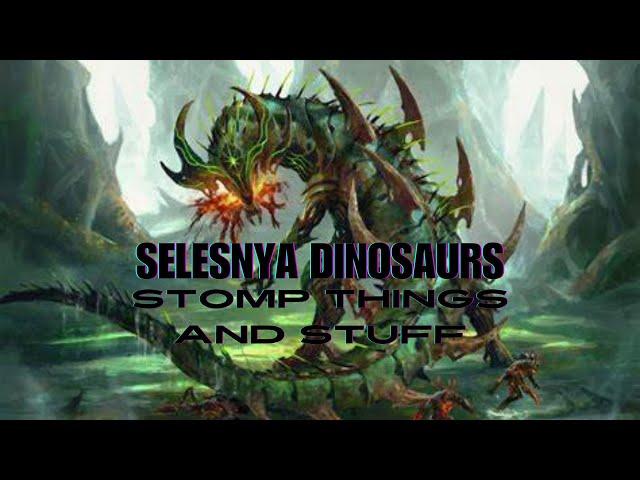 Selesnya Dinosaurs: Magic The Gathering: Arena Bloomburrow Standard