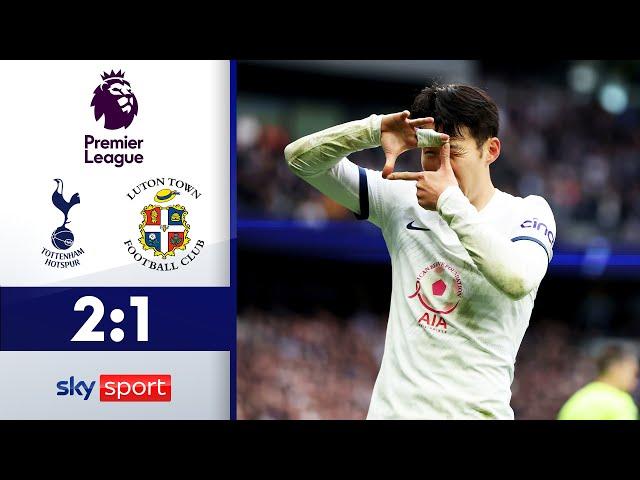 Son knipst Spurs auf die CL-Plätze | Tottenham Hotspur - Luton Town | Highlights - EPL 2023/24