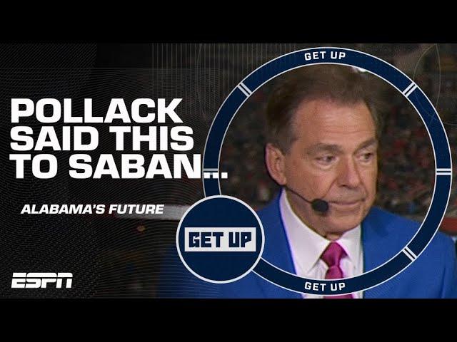 David Pollack said WHAT to Nick Saban ⁉️ | KJM