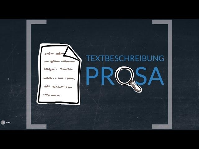 Textbeschreibung Prosa (TESTVERSION OHNE SKRIPT)