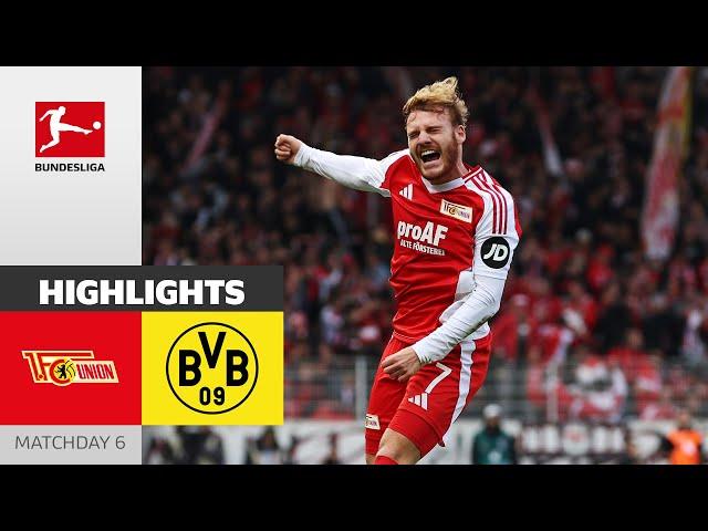 Union Shocks BVB! | Union Berlin - Borussia Dortmund 2-1 | Highlights | Matchday 6 – Bundesliga