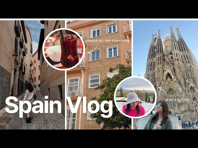 Spain Vlog | Madrid, Toledo, Seville, Granada, Valencia, Barcelona