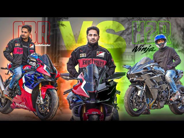 H2R AND HONDA CBR 1000RR-R ON HIGHWAY | ZS MOTOVLOGS |