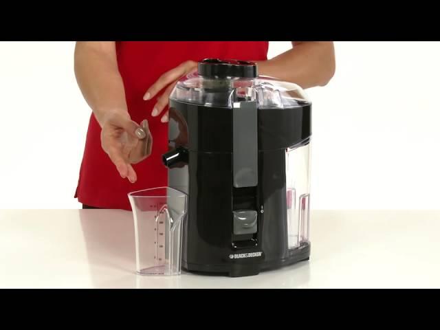 Black + Decker Fruit and Vegetable Juice Extractor