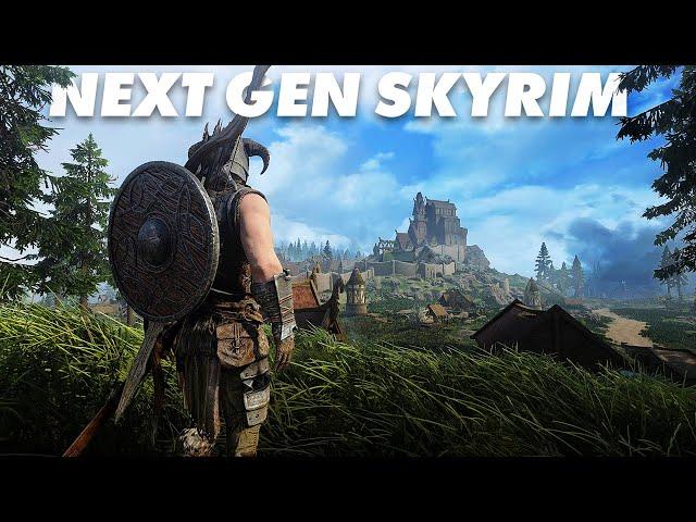 How is This Skyrim?! INSANE Next Gen Upgrade Mod