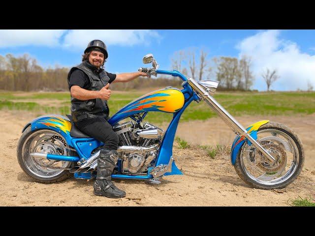 Chopper Motorcycle Off Roading