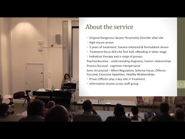 Dr Naomi Murphy: treating personality disordered sex offenders. Male Psychology Conference 2017