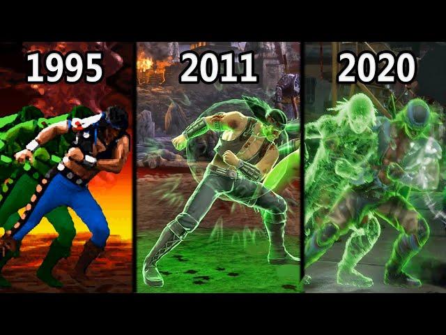 Evolution of Nightwolf's Rhino Charge (1995-2020)