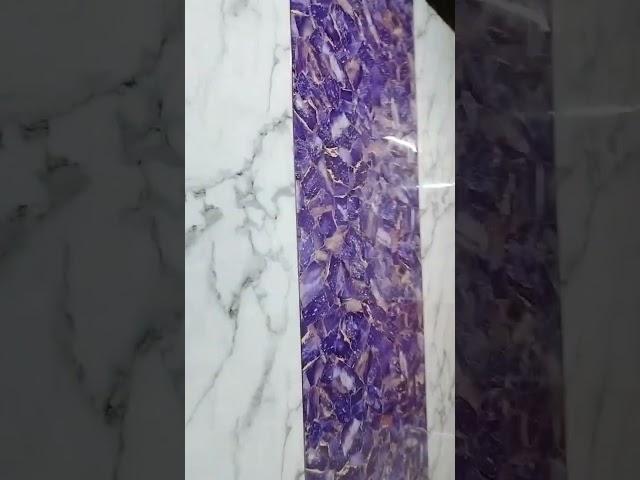 Uv Marble Sheet for Poly Granite Sheet and WPC Work Celling Work #sharmaraja #homedecor #interior 