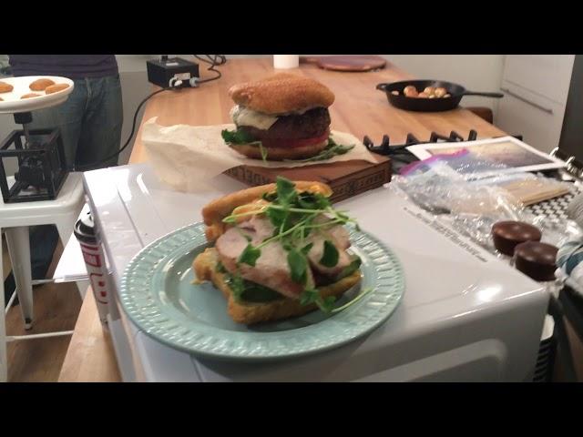 Filming many uses for Gabila’s Knishes for their new website