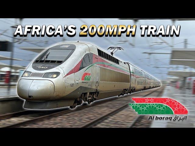 The ONLY Bullet Train in Africa - 320km/h Across Morocco