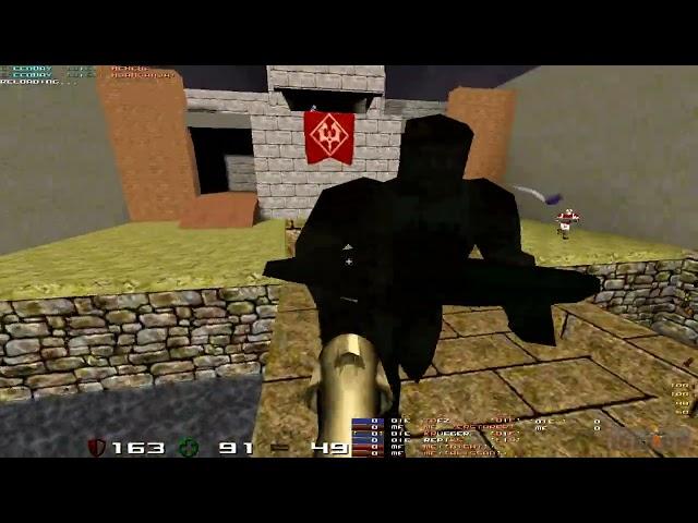 Quake 1/QuakeWorld: DiE vs. MF - Quakeworld Team Fortress (2000)