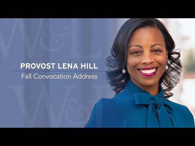Washington and Lee University Fall Convocation 2022