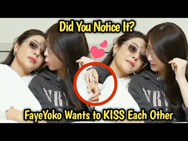 FAYEYOKO | Wants to KISS Each Other. You Probably Didn't Notice This On The Live.