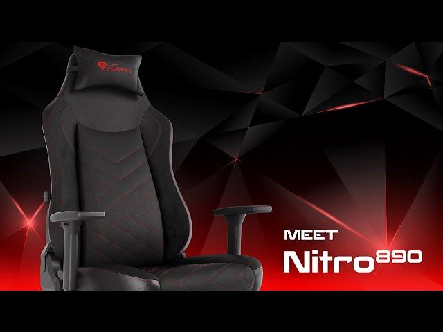  Nitro 890 - Extremely comfortable gaming chair