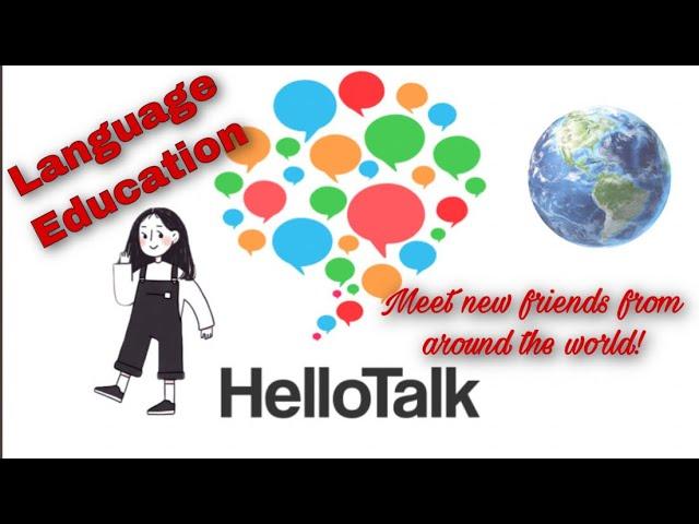 One of the apps I use to learn Korean: Hellotalk