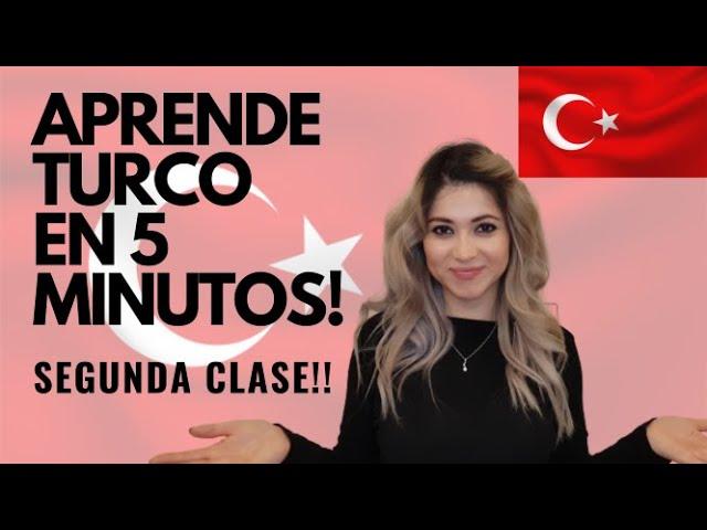 APRENDER TURCO EN 5 MIN | CLASES DE TURCO!!!