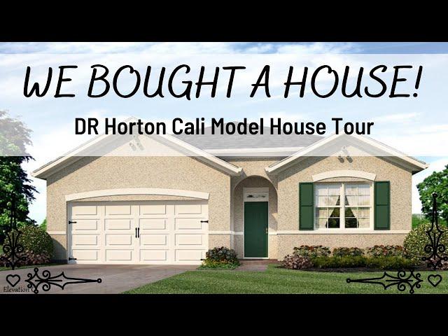 BRAND NEW CONSTRUCTION DR HORTON CALI MODEL HOUSE TOUR!