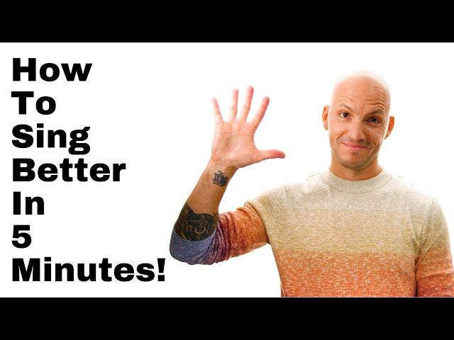 How To Sing Better in 5 Minutes [Try this Vocal Challenge!]