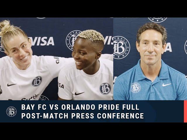 Bay FC vs Orlando Pride Full Post-Match Press Conference