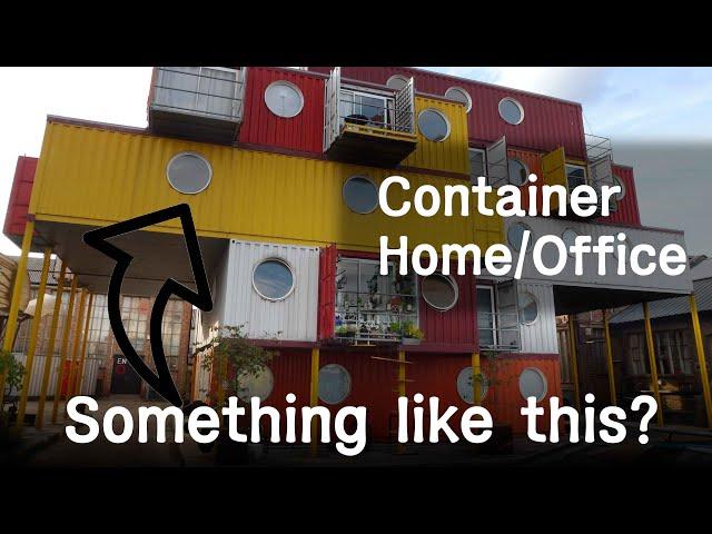 A look at Container Homes/Offices in Ghana with Ishmael Lamptey  | KhoPhi Podcasts s01ep02