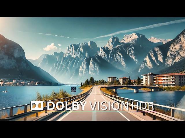 Autofahren in Italien 4K Dolby Vision HDR - Eine Reise nach Lecco, Comer See