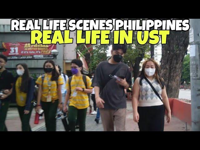 THE OTHER SIDE OF UNIVERSITY OF SANTO TOMAS ESPAÑA MANILA PHILIPPINES WALKING TOUR 4K