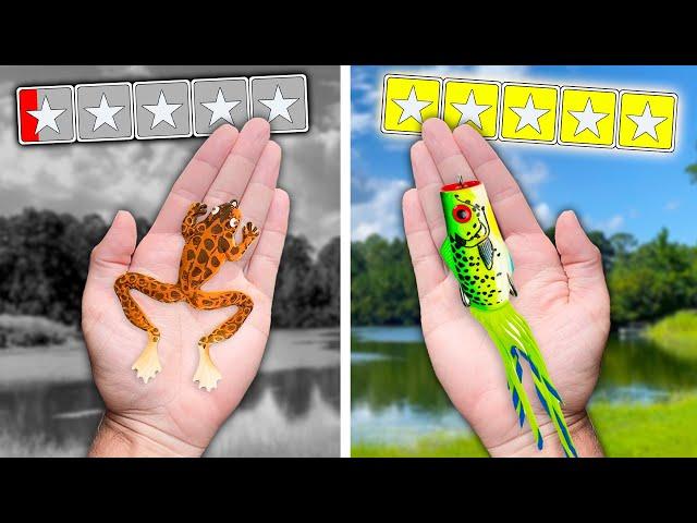 WORST FROG vs BEST FROG Topwater Fishing Challenge!