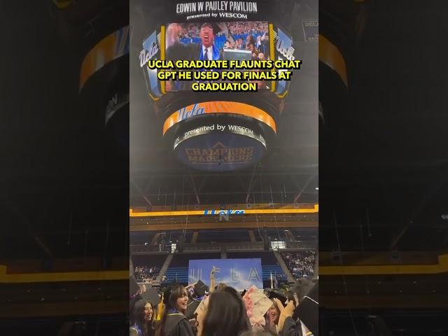 UCLA Graduate Goes Viral for Using ChatGPT During Commencement