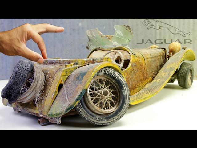 Turning an abandoned Jaguar into a Stunning Car – Start to Finish!