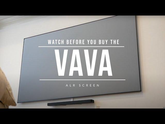 Deciding to purchase an ALR projector screen? Let's look at VAVA!