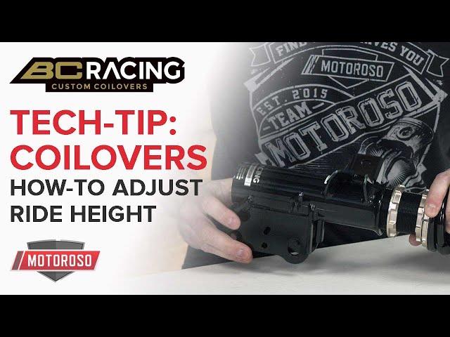 How to Adjust Ride Height on BC Racing BR Series Coilovers