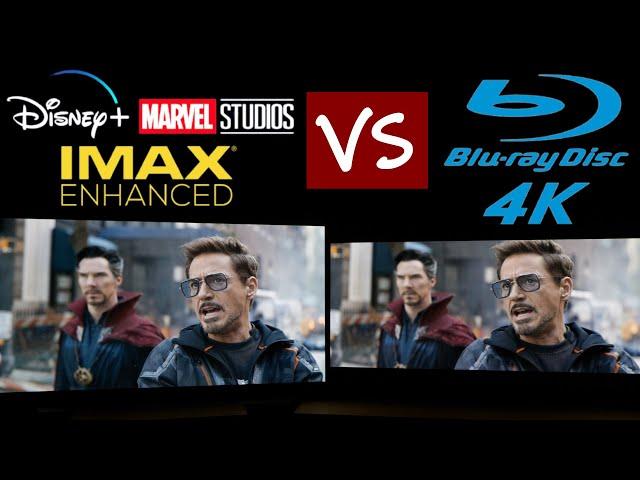 Disney Plus IMAX Enhanced vs 4K Blu-ray Comparison - Here's What You're Missing