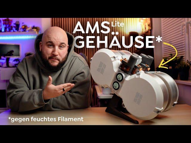 3D gedrucktes Gehäuse für das AMS Lite vom Bambulab A1 (und A1 Mini)