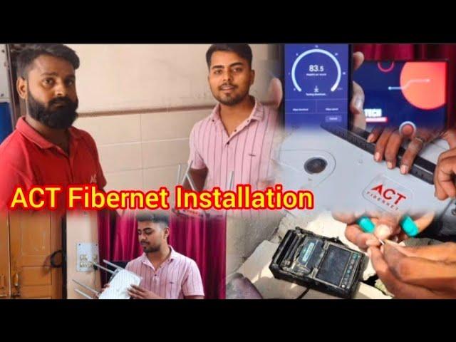 Act Fibernet Installation | Plans & Detailed Review After using It for first | Act Fibernet Speed