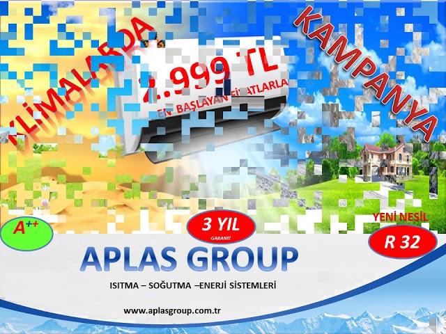 KLİMALARDA KAMPANYA ANTALYA APLAS ISITMA – SOĞUTMA –ENERJİ SİSTEMLERİ