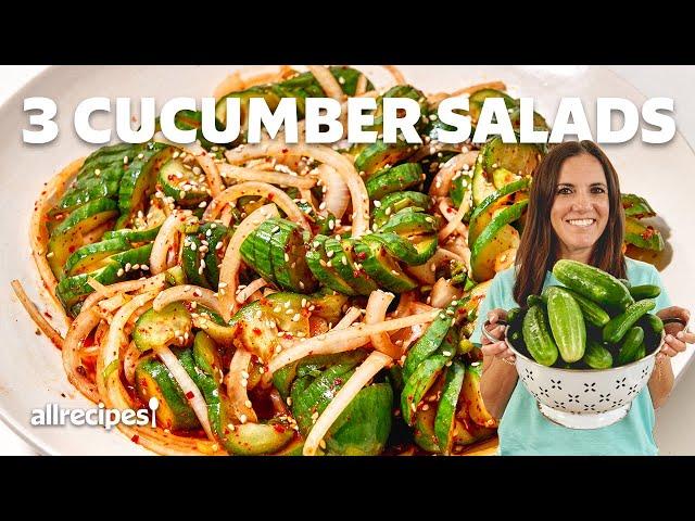 I Made 3 Cucumber Salads (Creamy, Marinated, and Asian) | Allrecipes