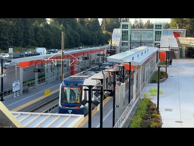 2024-08-29-Lightrail station Shoreline North/185 is about to open