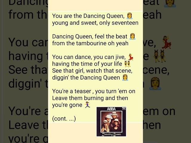 "Dancing Queen" ABBA #1976