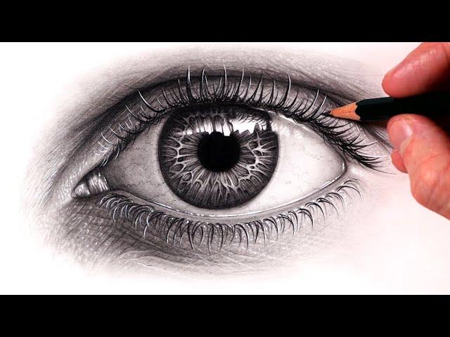 How to Draw a Realistic Eye | Step by Step Tutorial